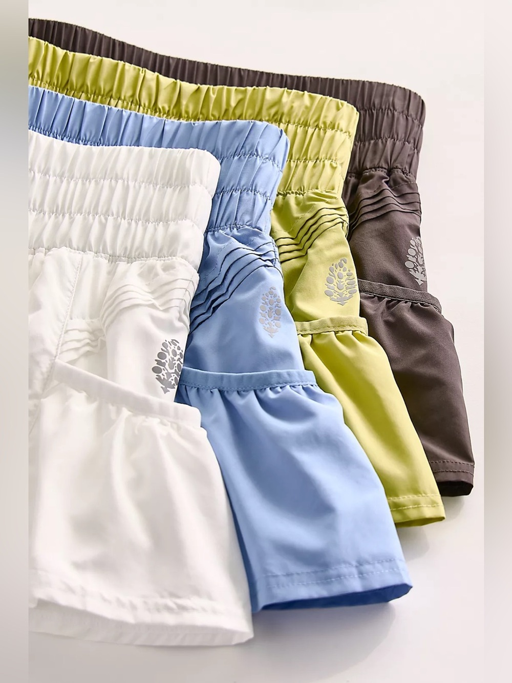 NWT FP Movement get your flirt on shorts in Ditsy Wave White Combo XS orig. $60